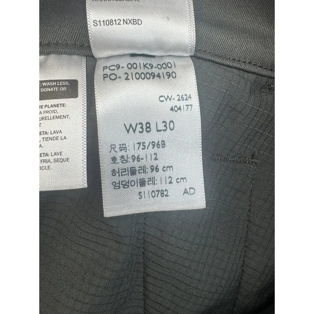 Levis‎ XX Standard Taper Chino 38x30 Grey Quick Dry Strech